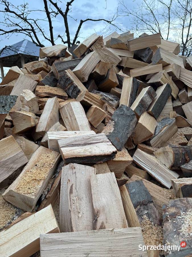 Drewno opałowe kominkowe twarde Buk dąb grablipa Pruchnik