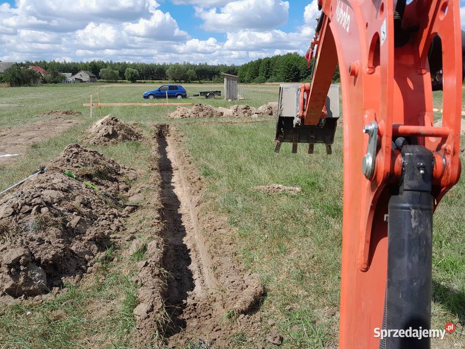 Usługi minikoparką i wywrotką do 35t Dąbrowa Tarnowska