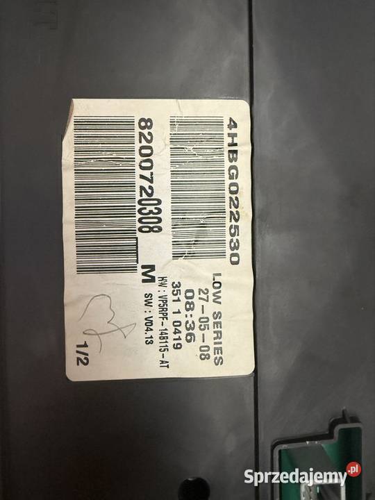 Licznik zegar Renault Megane II 2008r 298 Ostrów Wielkopolski sprzedam