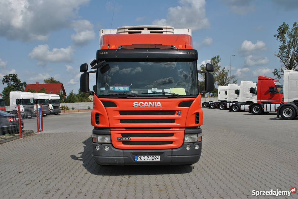 SCANIA P380 6 x 2 IZOTERMA 2006 PIĘKNA elektryczne szyby wielkopolskie Modliszewko