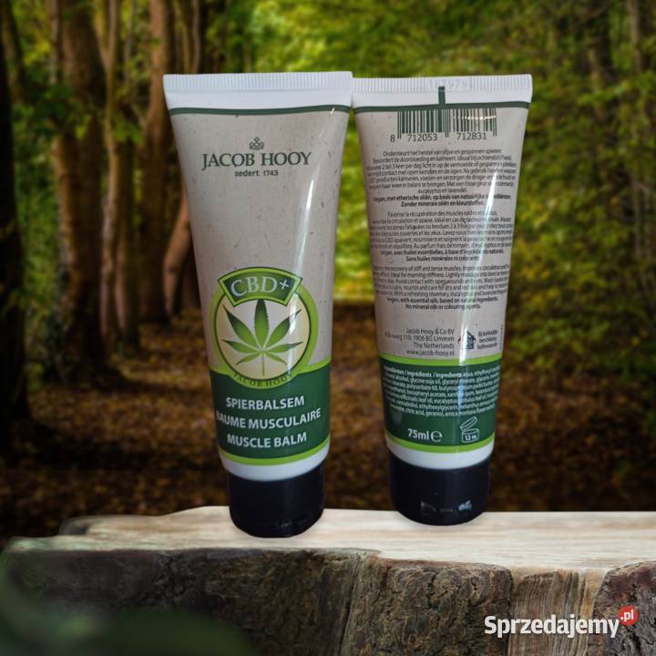 Jacob Hooy Balsam do Mięśni CBD Spierbalsem 75ml Unisex
