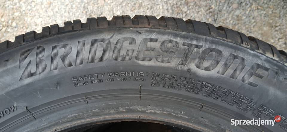 4 Opony Zimowe Bridgestone Blizzak LM005 20555 T do 190 km/h Samochodowe Kraków sprzedam