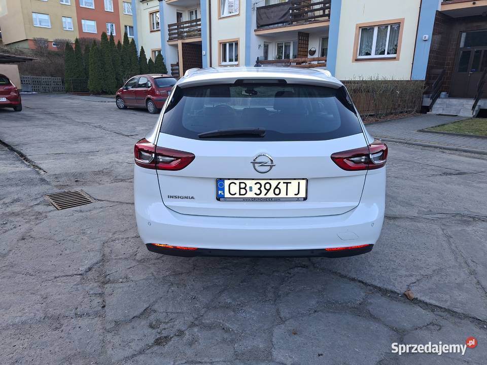 Opel Insignie stan Bogate wyposażenie biały Bydgoszcz sprzedam