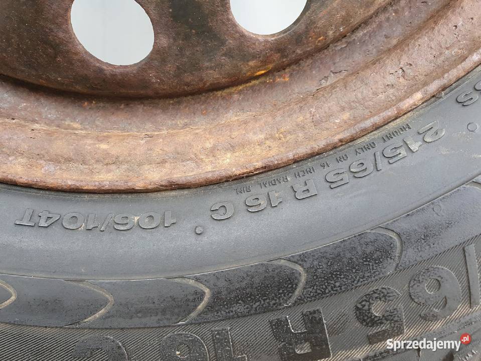 Renault Espace IV KOŁO ZAPASOWE Zapas 21565 R16C Średnica 16" Chełm