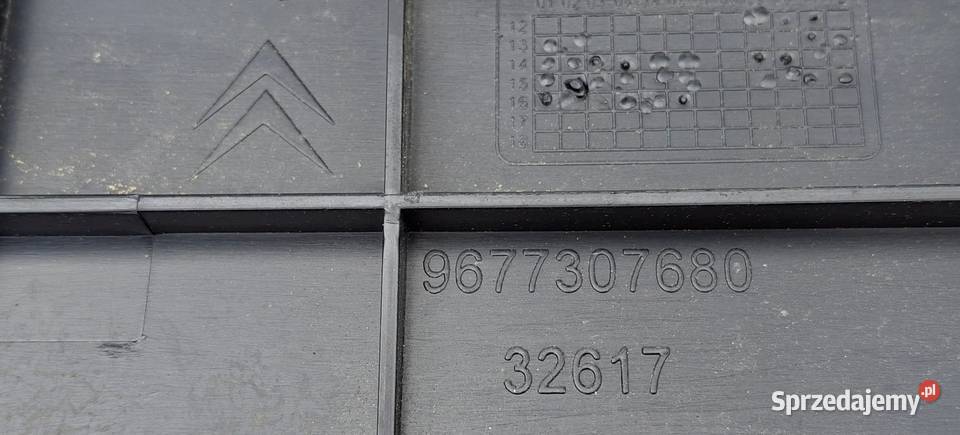 CITROEN C4 GRAND PICASSO ŚLIZG ZDERZAKA TYŁ Bieleń