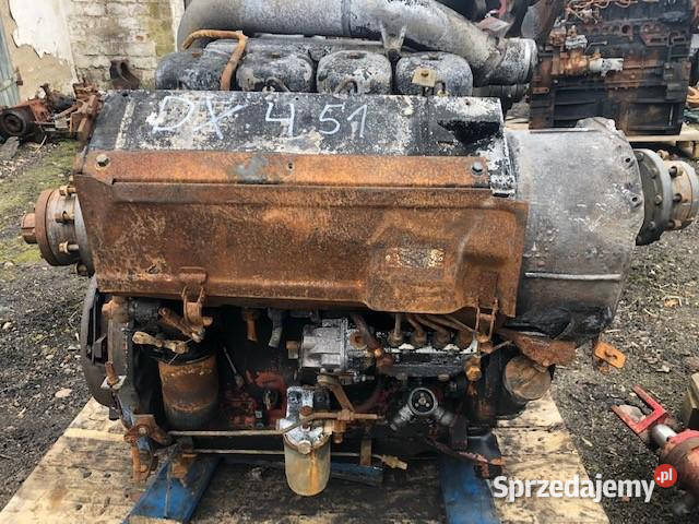 Deutz fahr dx 451 Silnik wielkopolskie Jastrzębniki sprzedam