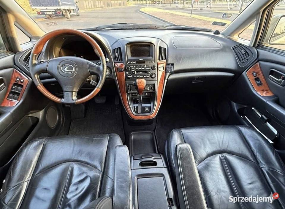 Lexus RX300 30 benzynaLPG Automat Hak napęd 4x4 Łódź
