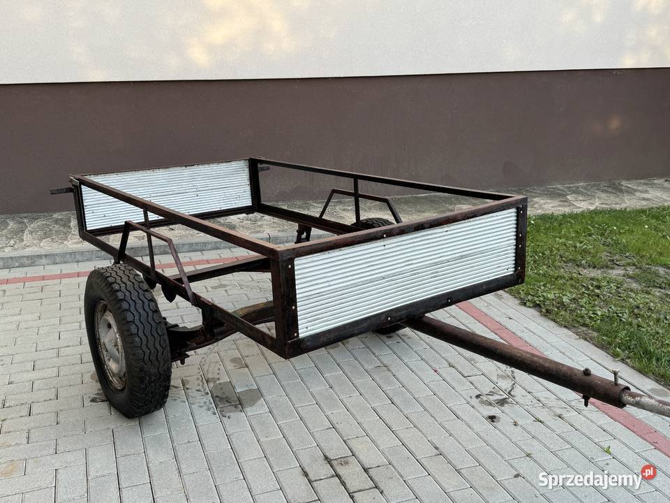 Solidna rama przyczepki 200 x 105 na resorach