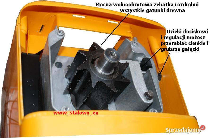 Rozdrabniacz frezowy rębak Atika z do gałęzi lubuskie Nowa Sól