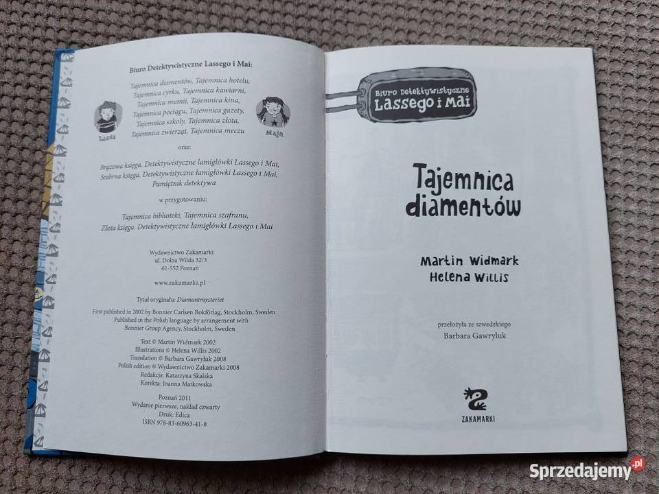Tajemnica diamentów Martin Widmark Helena Willis