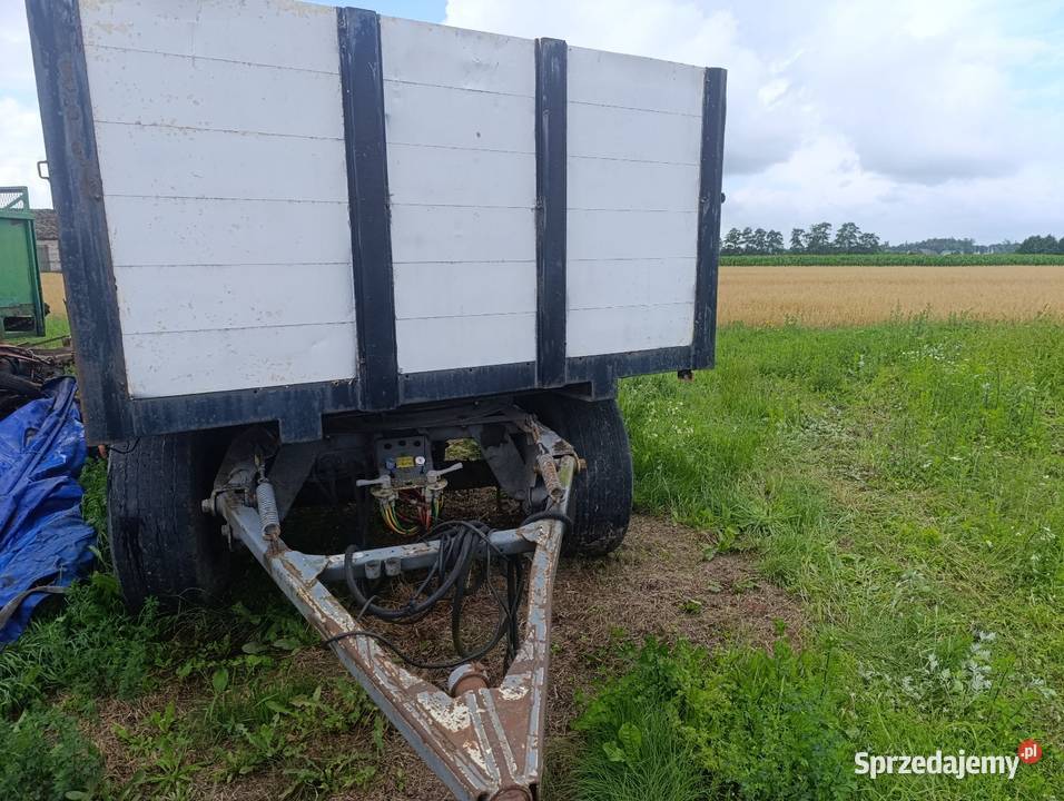 Przyczepa do słomy dłużyca Działdowo sprzedam