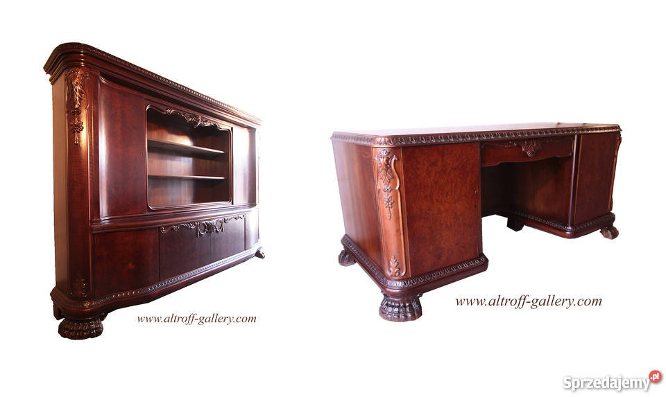 Komplet gabinetowy konserwacji z 1920 roku Wrocław