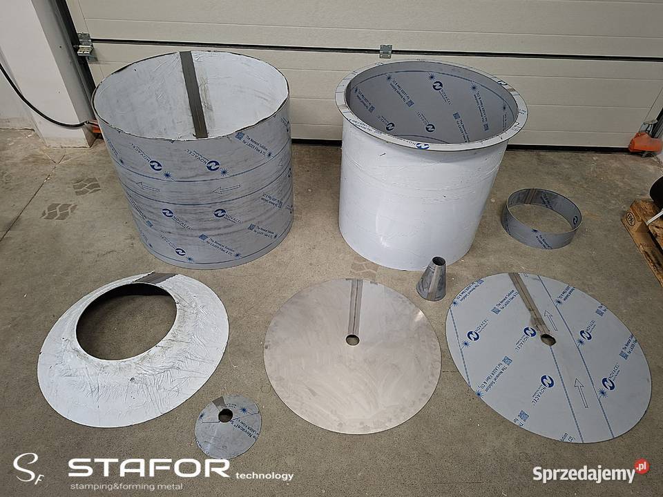 Elementy zbiorników komponenty linii Dębno