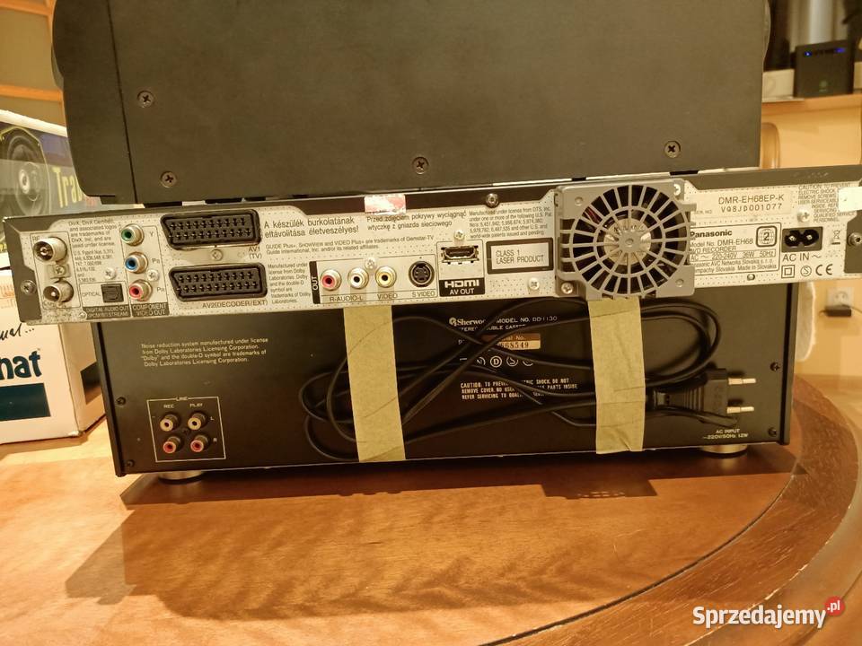Nagrywarka DVD 400GB Panasonic DMREH68 j polski Szczecin sprzedam