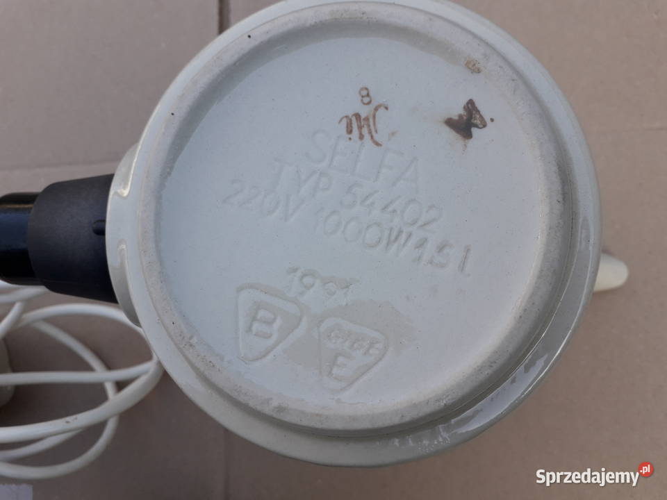 CERAMICZNY czajnik elektryczny i kawa herbata Warszawa sprzedam