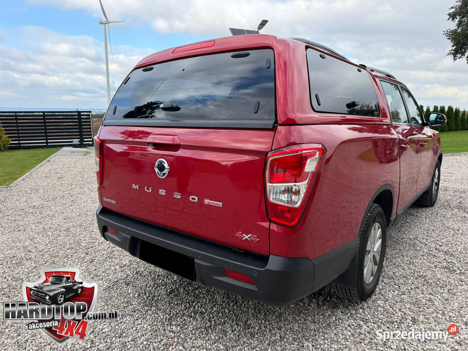 Zabudowa paki Ssangyong Grand Musso Szyby Pasłęk