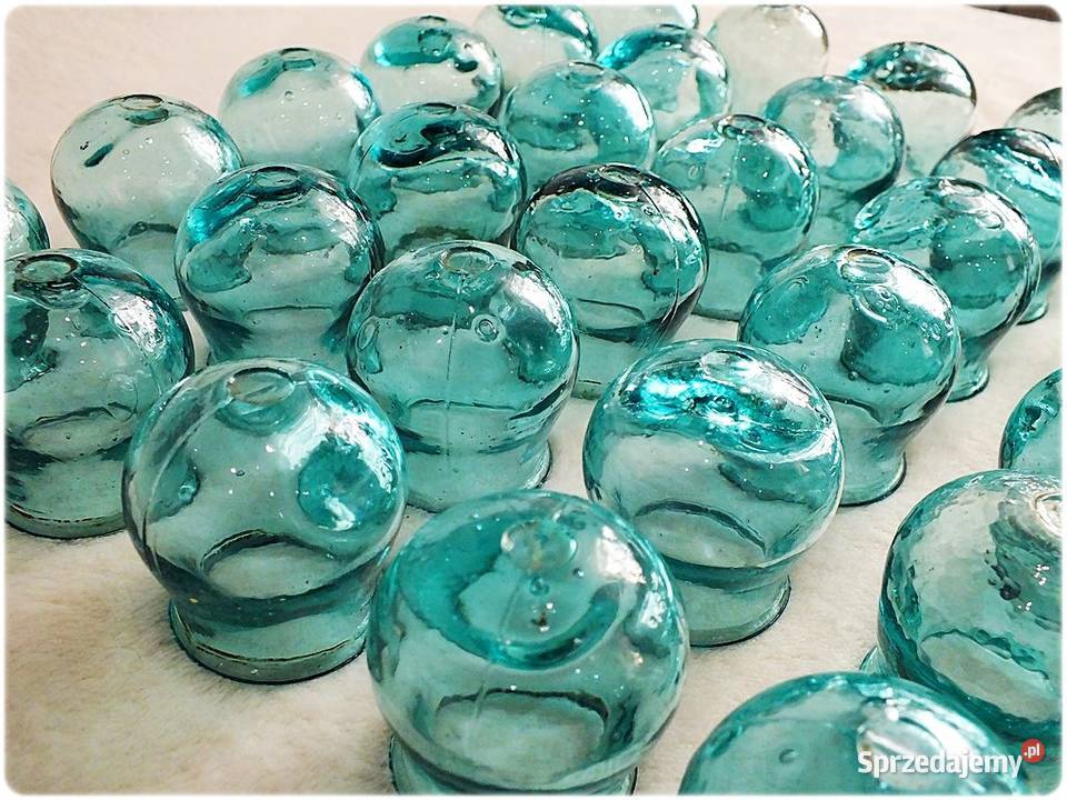 Stare Bańki Szklane 35 z lat 50tych Bańki Żary