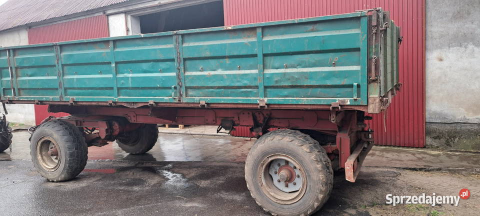 Przyczepa wywrotka 6m hl 8011 hw krone Przyczepy rolnicze Rakoniewice