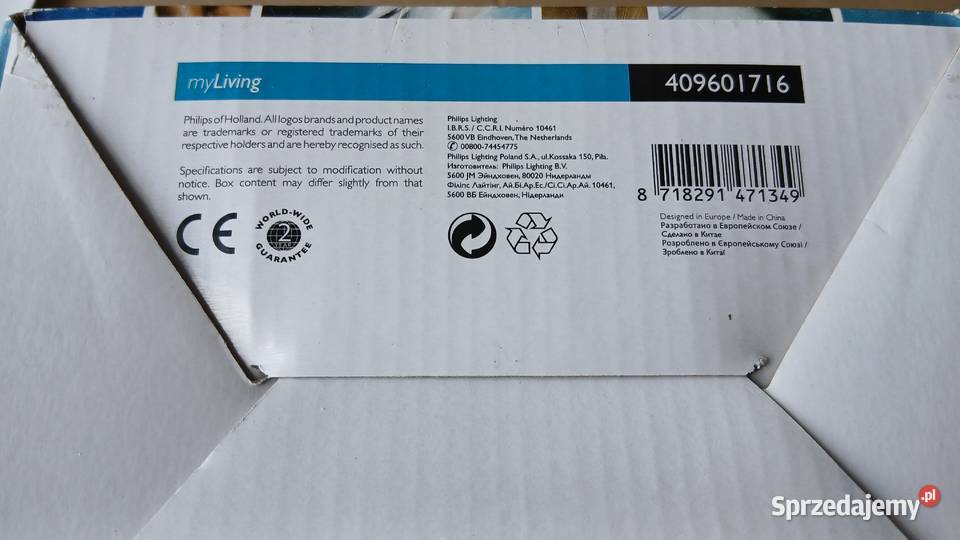Lampa Wisząca UFO mini LED 5W Philips 409601716 Warszawa