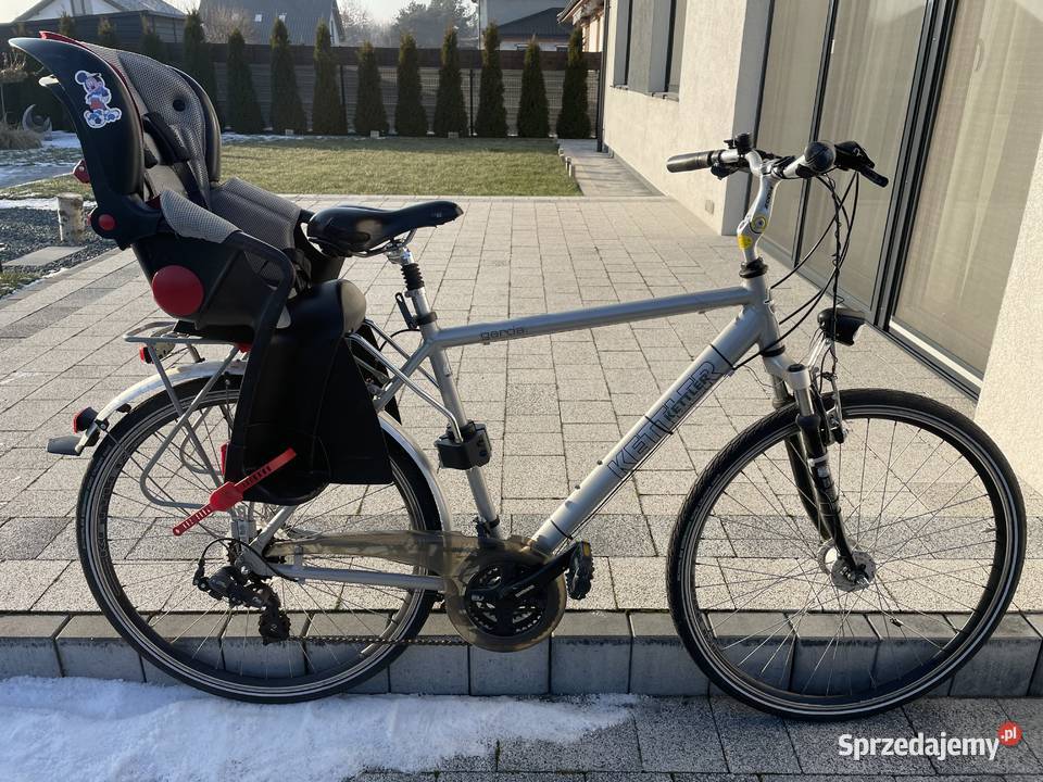 KETTLER Rower Męski 28 Fotelik Dzieciecy Rmer