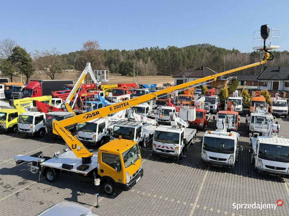 Nissan Cabstar Podnośnik Koszowy 20m GSR E200 elektryczne szyby