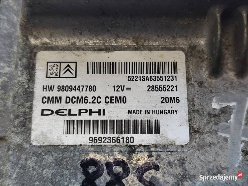 Peugeot Boxer Citroen Jumper 20 Sterownik wielkopolskie