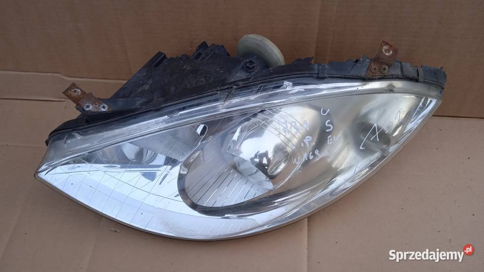 MERCEDES W169 LAMPA PRZÓD LEWA SOCZEWKA EU wielkopolskie Zbierkowo