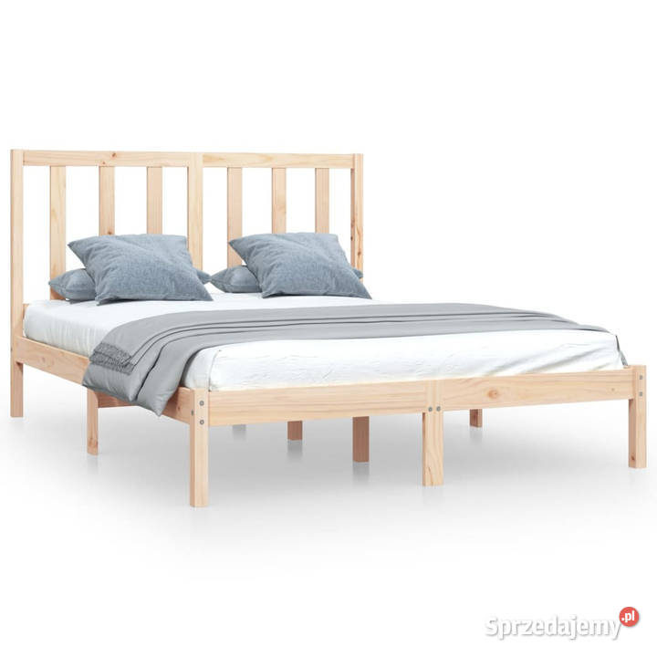 Rama łóżka lite drewno sosnowe 140x200 WM3105160