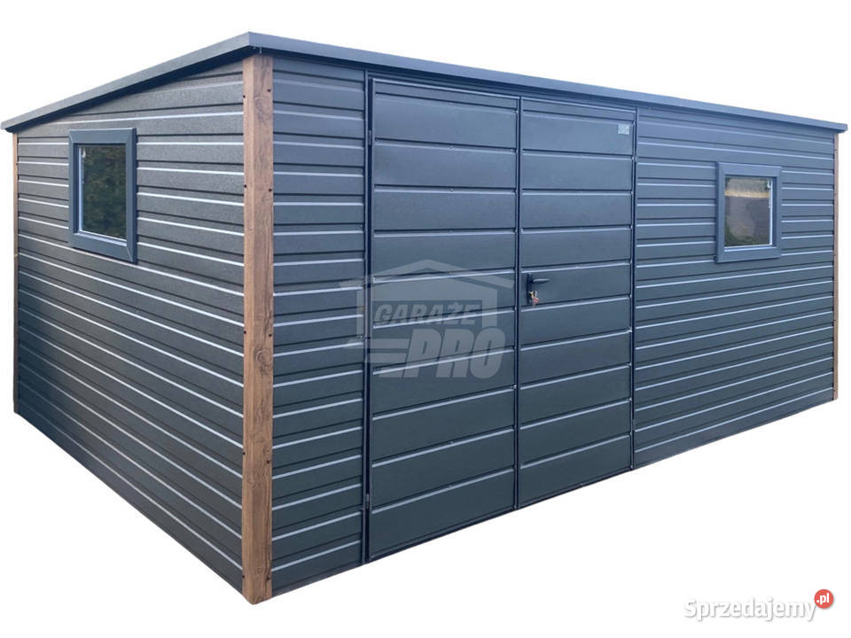 Schowek domek ogrodowy 5x3m brama dwuskrzydłowa Radom