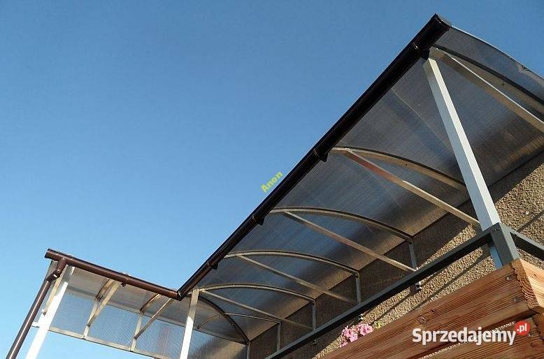 Daszek Zadaszenie drzwi Balkon Taras Aluminiowe Grudziądz