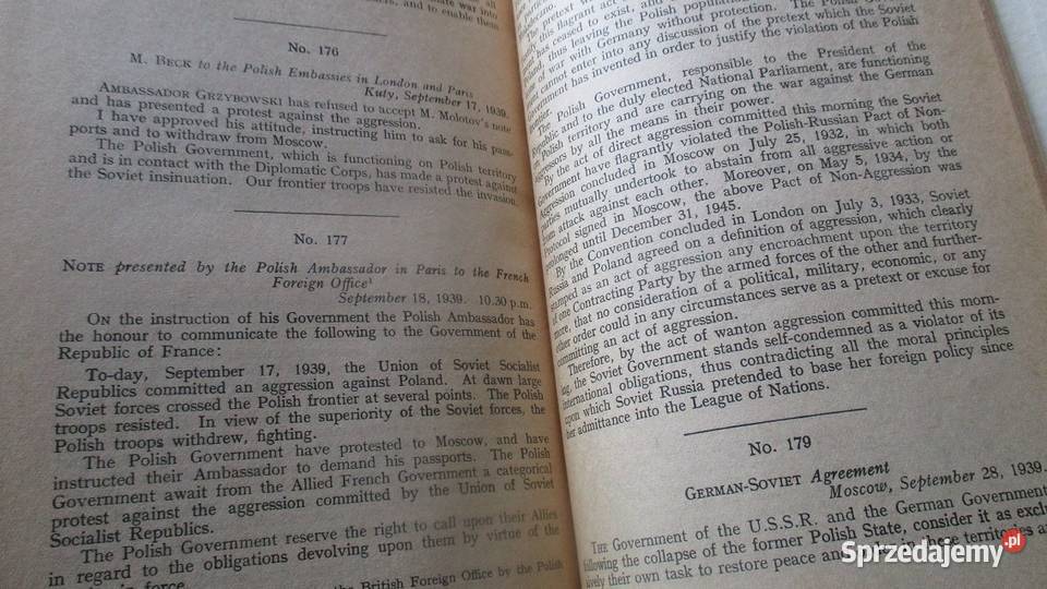 Official documents PolishGerman PolishSoviet Książki naukowe i popularnonaukowe Łódź sprzedam