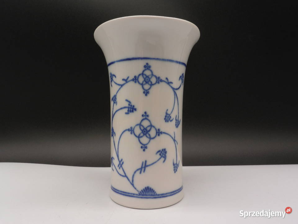 Wazon Jger Eisenberg wzór słomkowy Blau Saks