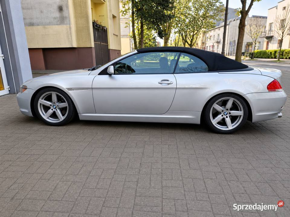 BMW 645Ci Cabrio E64 125 V8 bogate wyposażenie 4400cm3 Pabianice