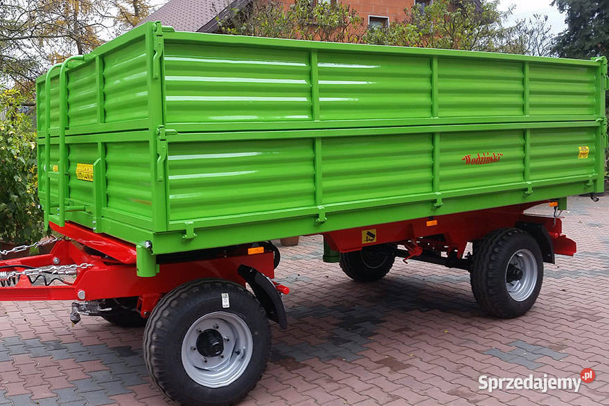 Przyczepa dwuosiowa rolnicza ze skrętną osią Międzyrzec Podlaski