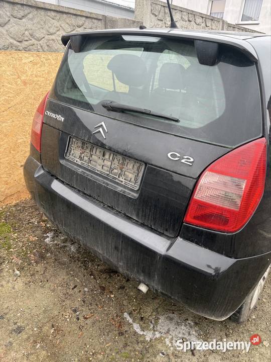 Klapa tył Citroen C2 Ostrów Wielkopolski