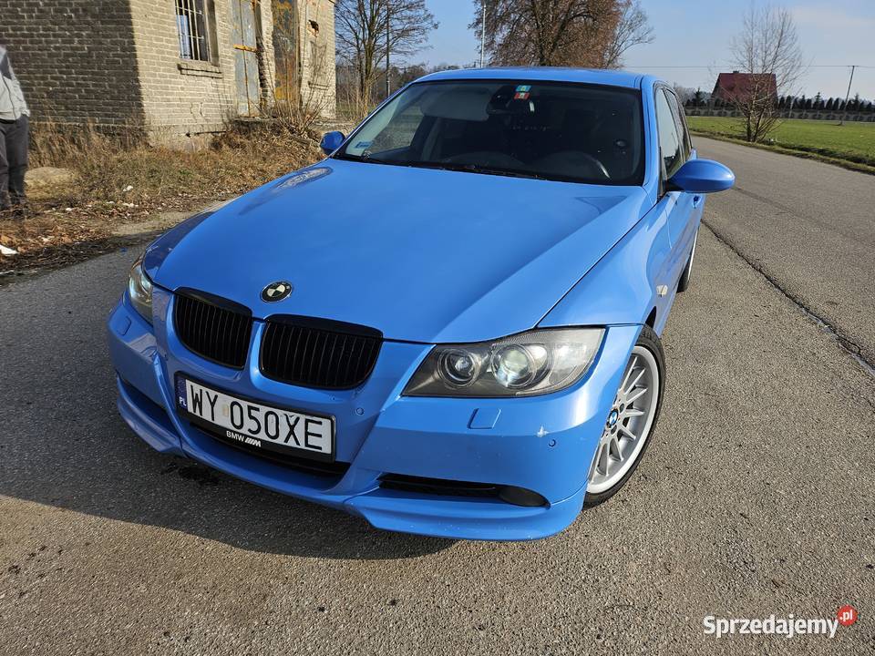 Bmw e90 325i manual w stanie przegląd i oc 0126r Ciechanów