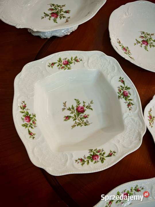 Porcelana Rosenthal sanssouci rose obiad kawa 12 Porcelana i szkło świętokrzyskie Sandomierz