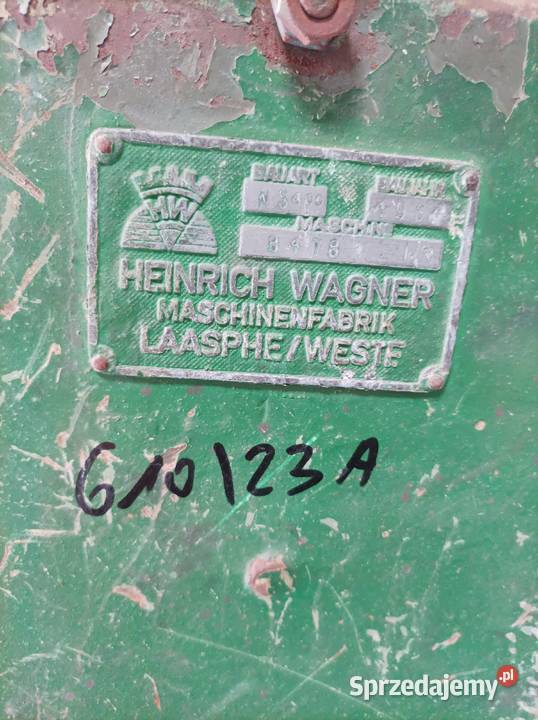 Maszyny Heinrich Wagner Sinto Pieńsk