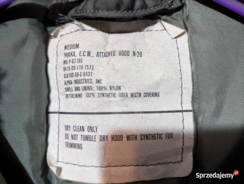 Kurtka wojskowa vintage Bomberka produkt Pilotka  Kurtki i płaszcze