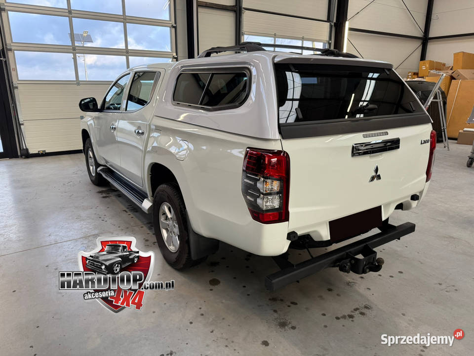 Zabudowa paki Hardtop WZMOCNIONA Szyby Przesuwne Pasłęk