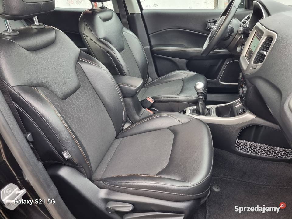 Jeep Compass 14 140 półskóry nawigacja kamera Rok produkcji 2019 Płońsk