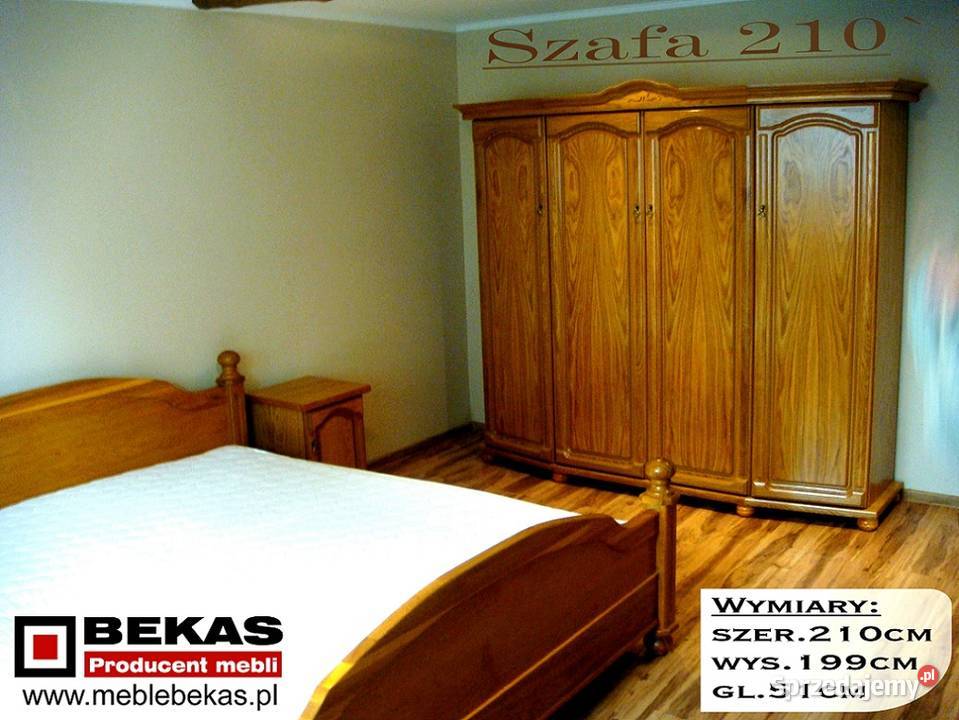 Śliczna Szafa 120 Dąb Złoty Miodowy BEKAS Meble Inowrocław