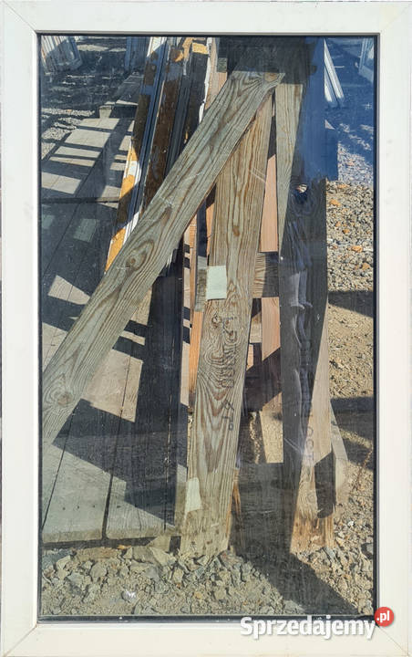 OKNA KacprzaK Witryna 74X127 FIX Używany PCV Lublin sprzedam