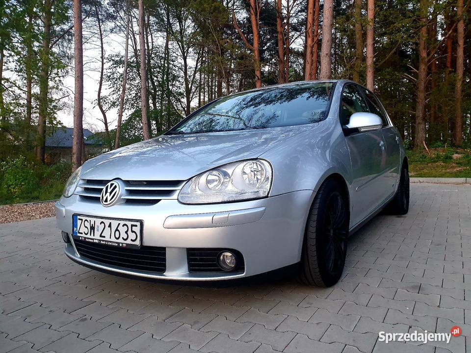 Volkswagen VW Golf V 19 TDI 105 2007 GOAL 1896cm3 Świnoujście sprzedam