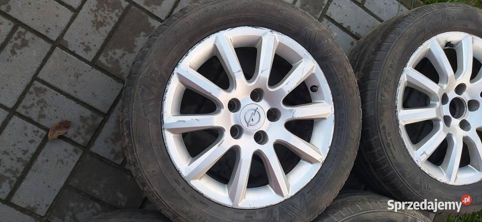 Alufelgi 5x110 16 opel z oponami Kozienice sprzedam