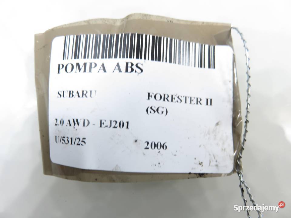 POMPA ABS SUBARU FORESTER II 0265231664 małopolskie