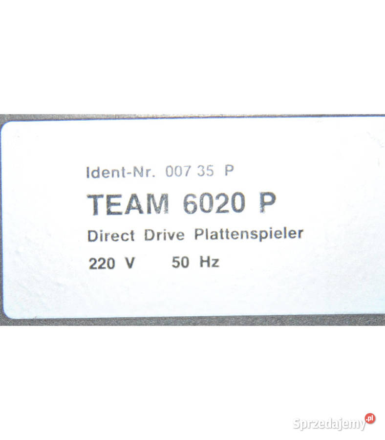 Gramofon Schneider Team 6020P małopolskie Wieliczka