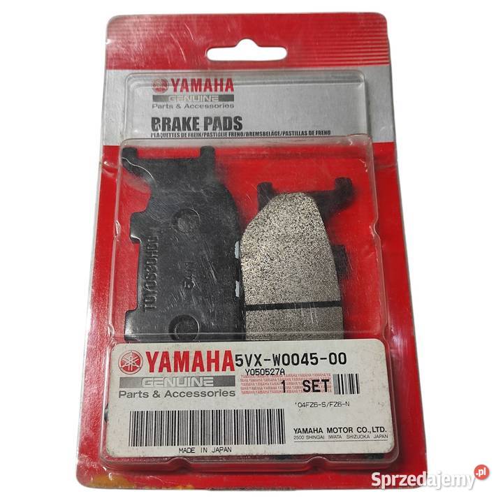 KLOCKI HAMULCOWE Yamaha 5VXW004500 XJ6 FZ6 Motoryzacja Bolesławiec