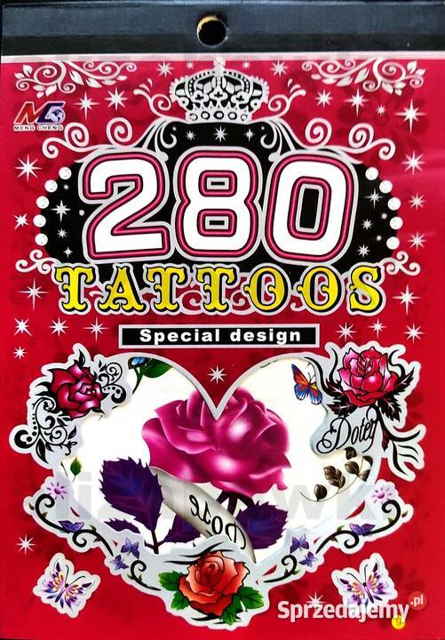 Zestaw Tatuaży Tatuaże Tymczasowe Zmywalne małopolskie Mogilany