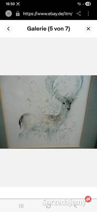 Obraz na drewnie jeleń Obrazki i obrazy